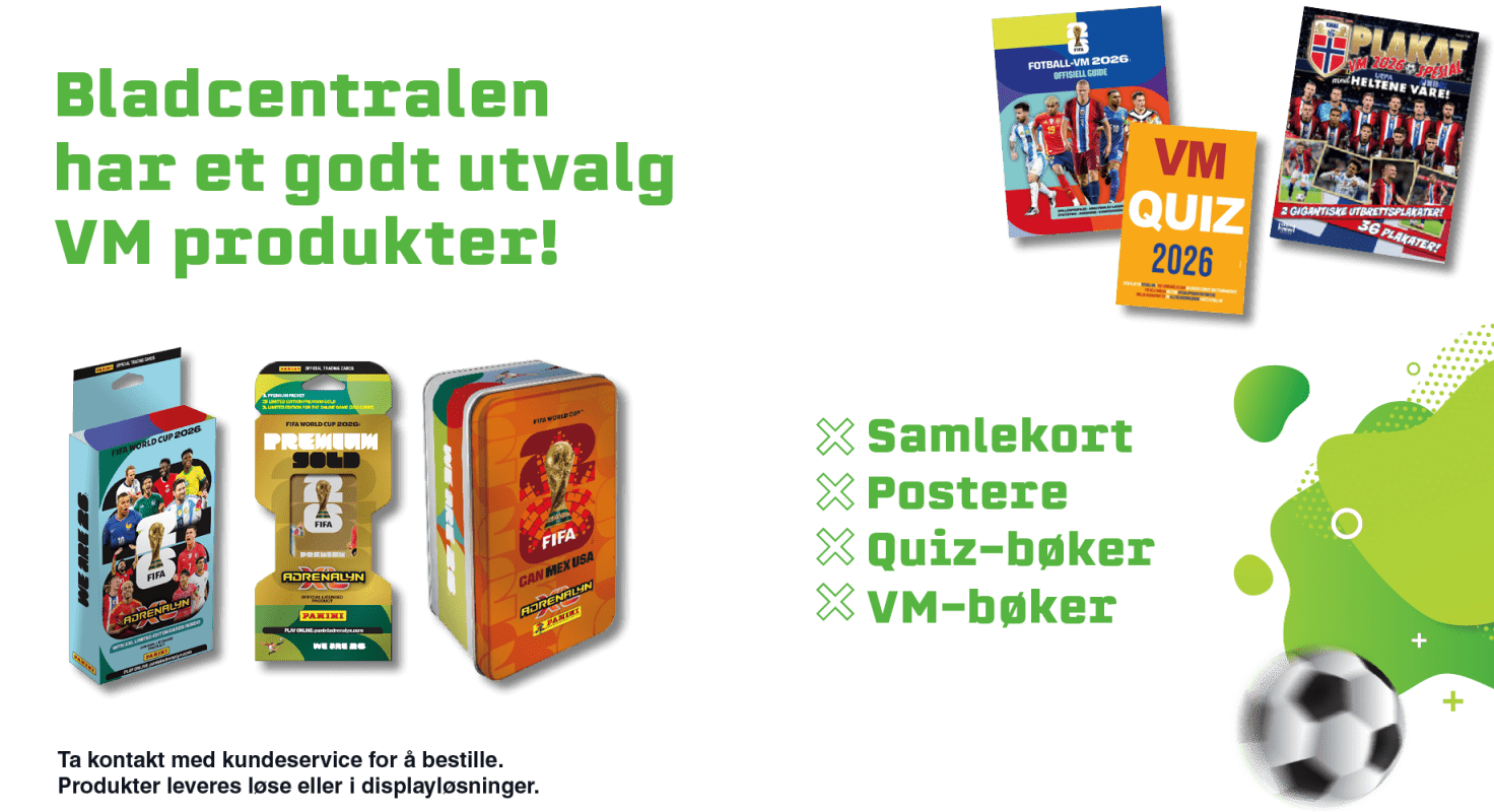 VM fotballkort vm-2026